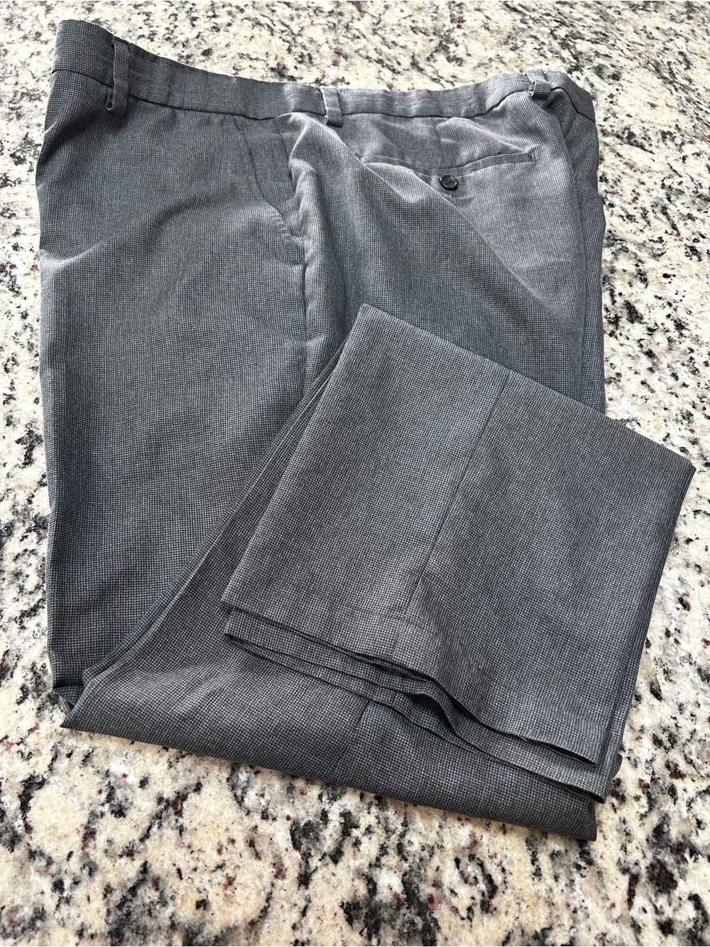 Greg Norman Collection Men's Gray Dress Pants